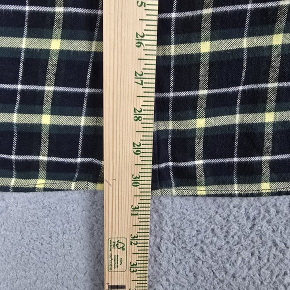 Mountain Khakis Flannel Shirt Mens Medium Plaid Long Sleeve Button Up Outdoors - Picture 11 of 12